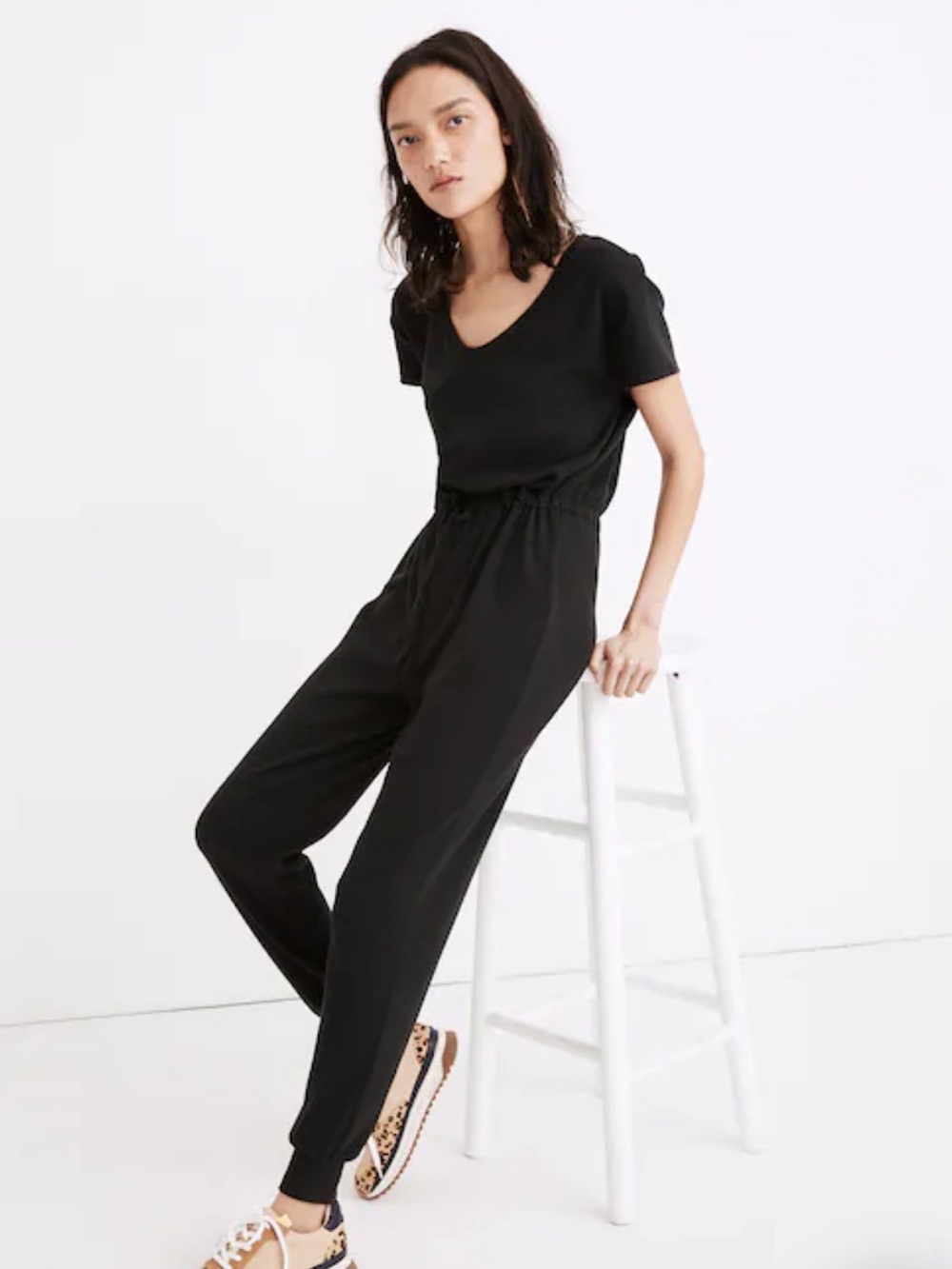 Madewell MWL Breezeway Drawstring Jumpsuit XS/S
